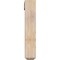 Ekena Millwork Olympic Craftsman Smooth Bracket w/ Offset Brace, Douglas Fir, 5 1/2"W x 26"D x 30"H BKT0604X26X30OLY04SDF - alternate 4